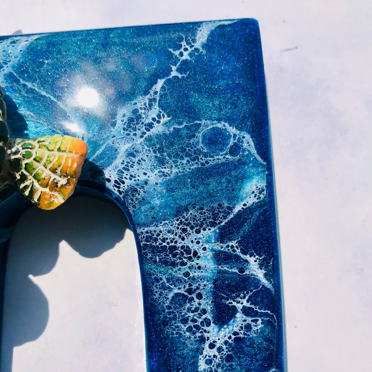 Custom Large Sea Turtle Resin Art | Resin Turtle Wall Art | Turtle gifts for women | seaturtle resin wall art | resin turtle gifts | - Nikkisstuffnthings