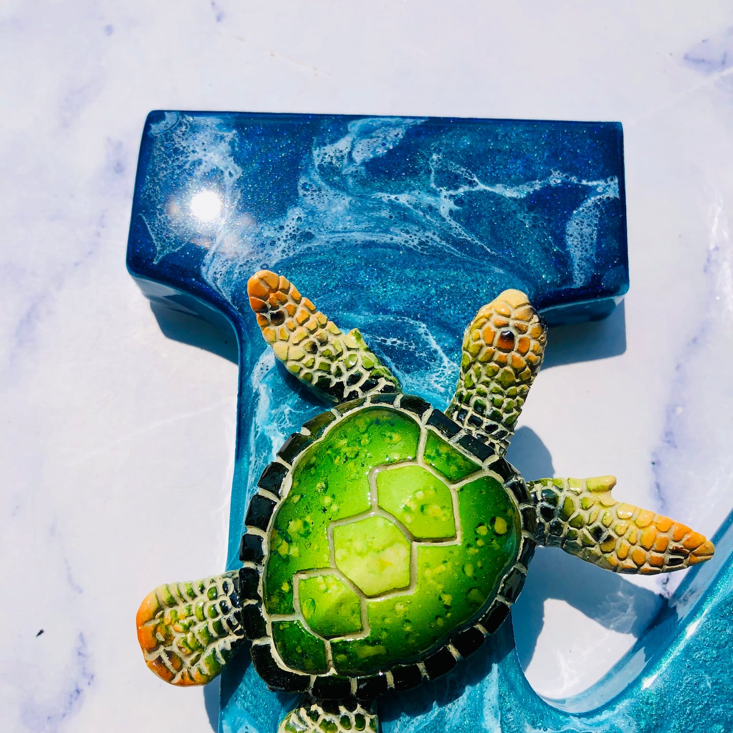 Custom Large Sea Turtle Resin Art | Resin Turtle Wall Art | Turtle gifts for women | seaturtle resin wall art | resin turtle gifts | - Nikkisstuffnthings