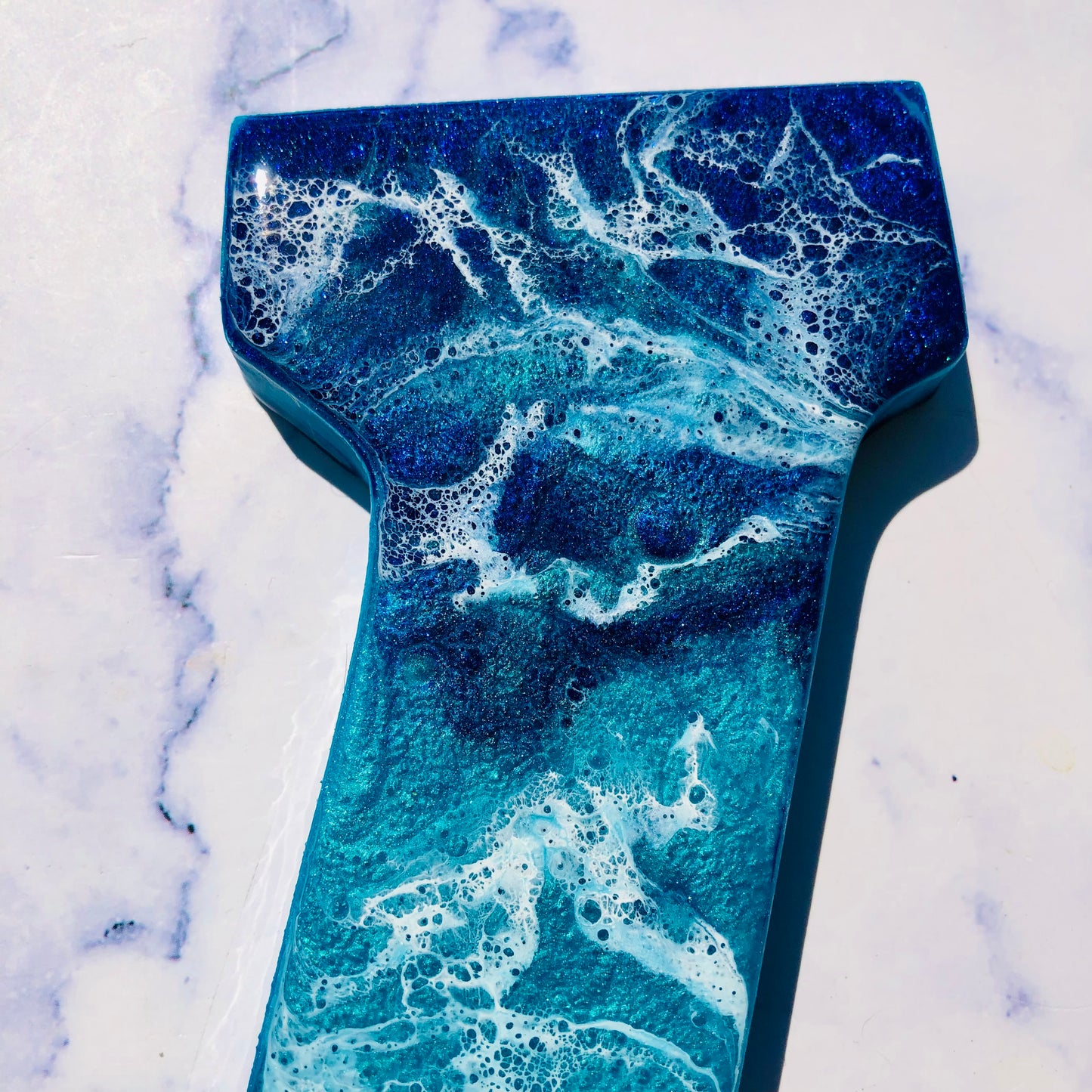 Custom Beach Wall Art | Resin Art | Nautical Decor for Beach House | Flip flop art | 3D Resin Art | flip flop sign | Personalized Gifts - Nikkisstuffnthings