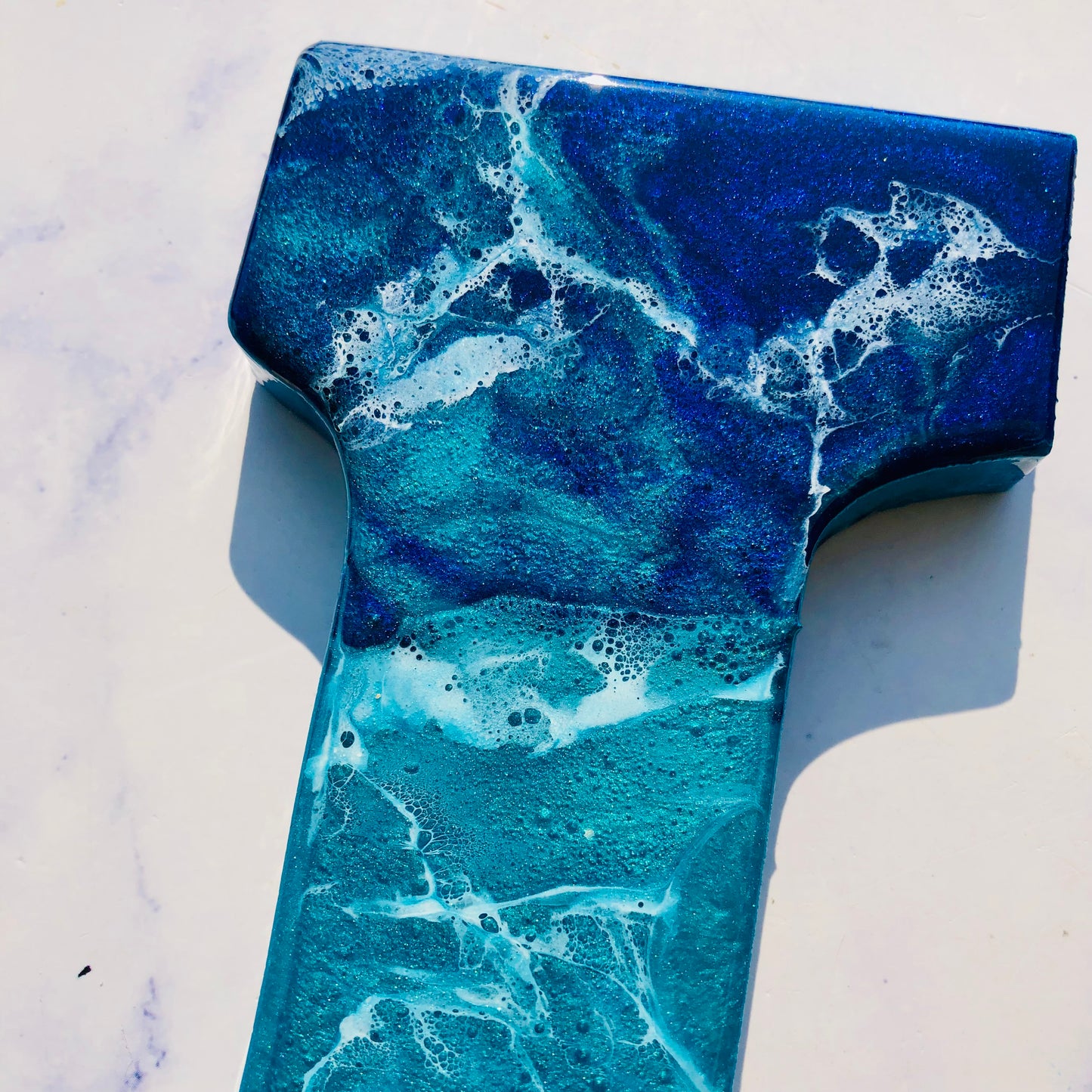 Custom Beach Wall Art | Resin Art | Nautical Decor for Beach House | Flip flop art | 3D Resin Art | flip flop sign | Personalized Gifts - Nikkisstuffnthings