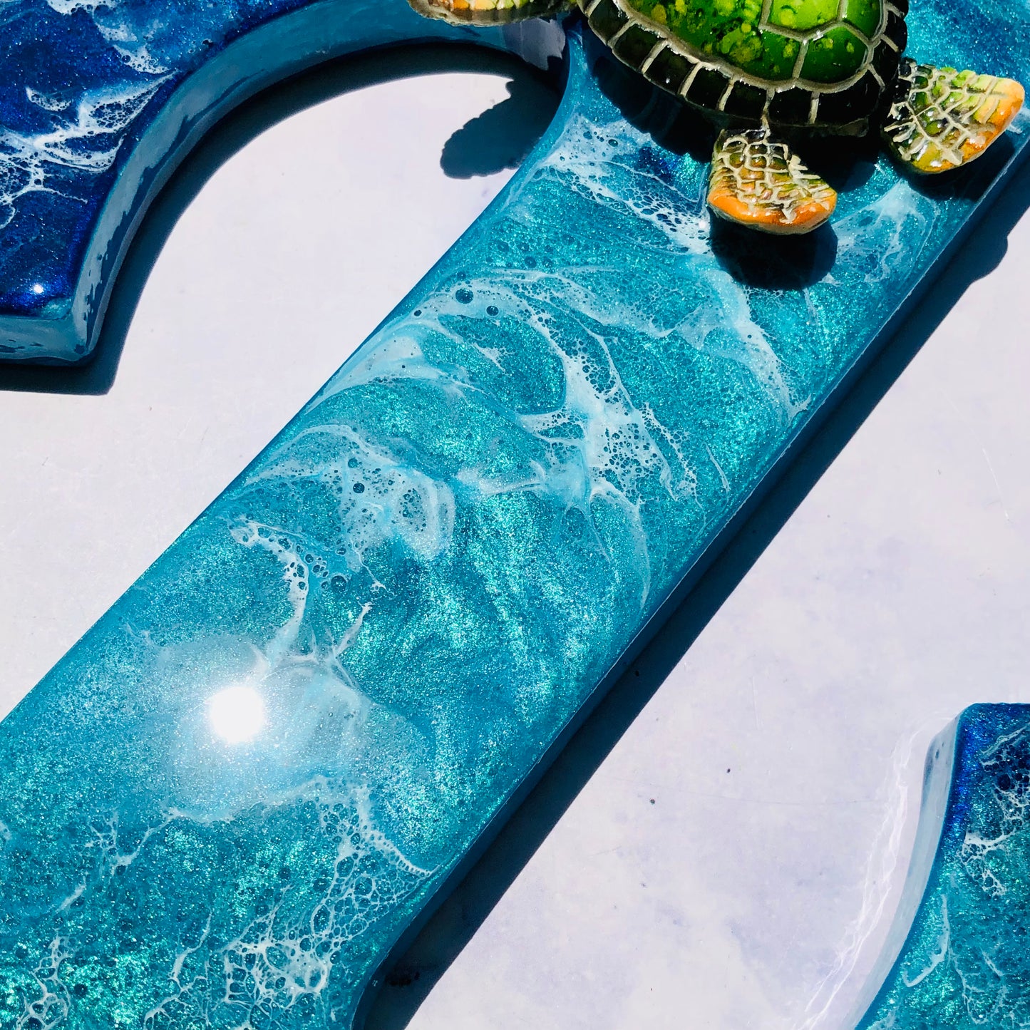 Custom Large Sea Turtle Resin Art | Resin Turtle Wall Art | Turtle gifts for women | seaturtle resin wall art | resin turtle gifts | - Nikkisstuffnthings