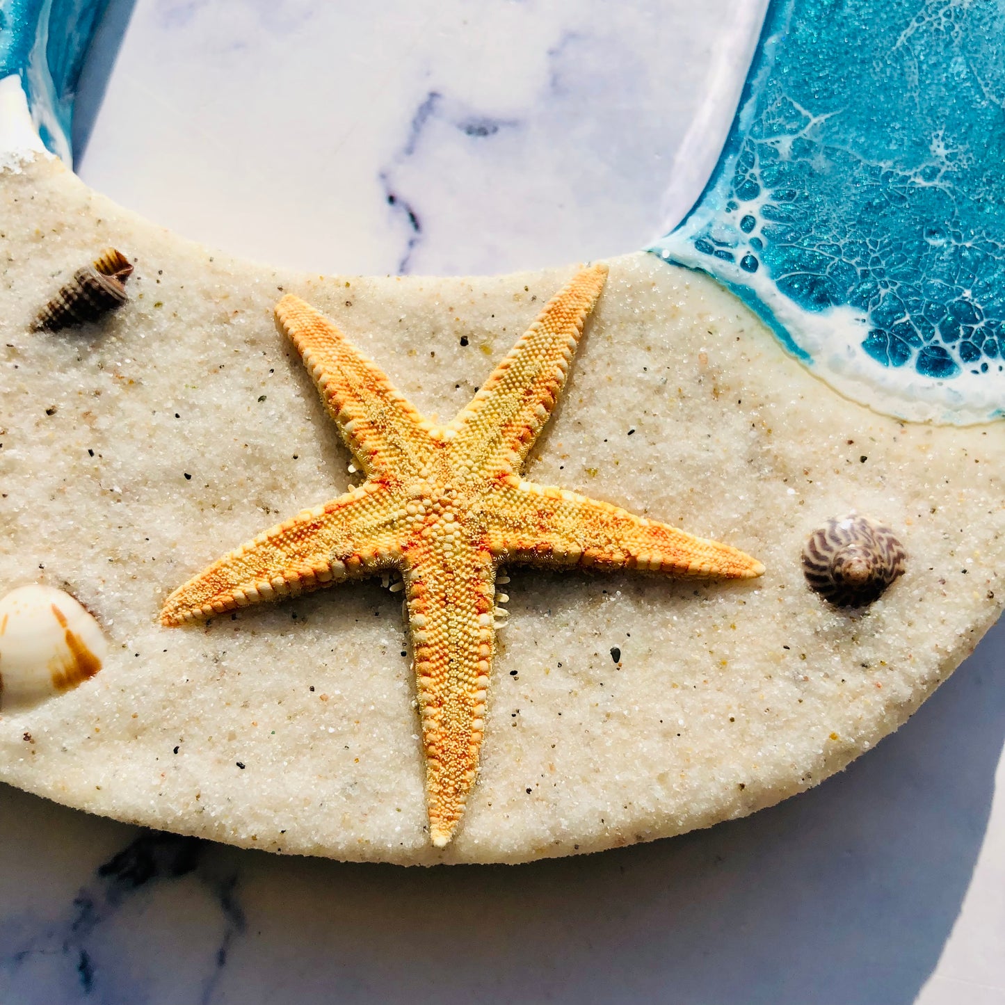 Custom Beach Wall Art | Resin Art | Nautical Decor for Beach House | Flip flop art | 3D Resin Art | flip flop sign | Personalized Gifts - Nikkisstuffnthings