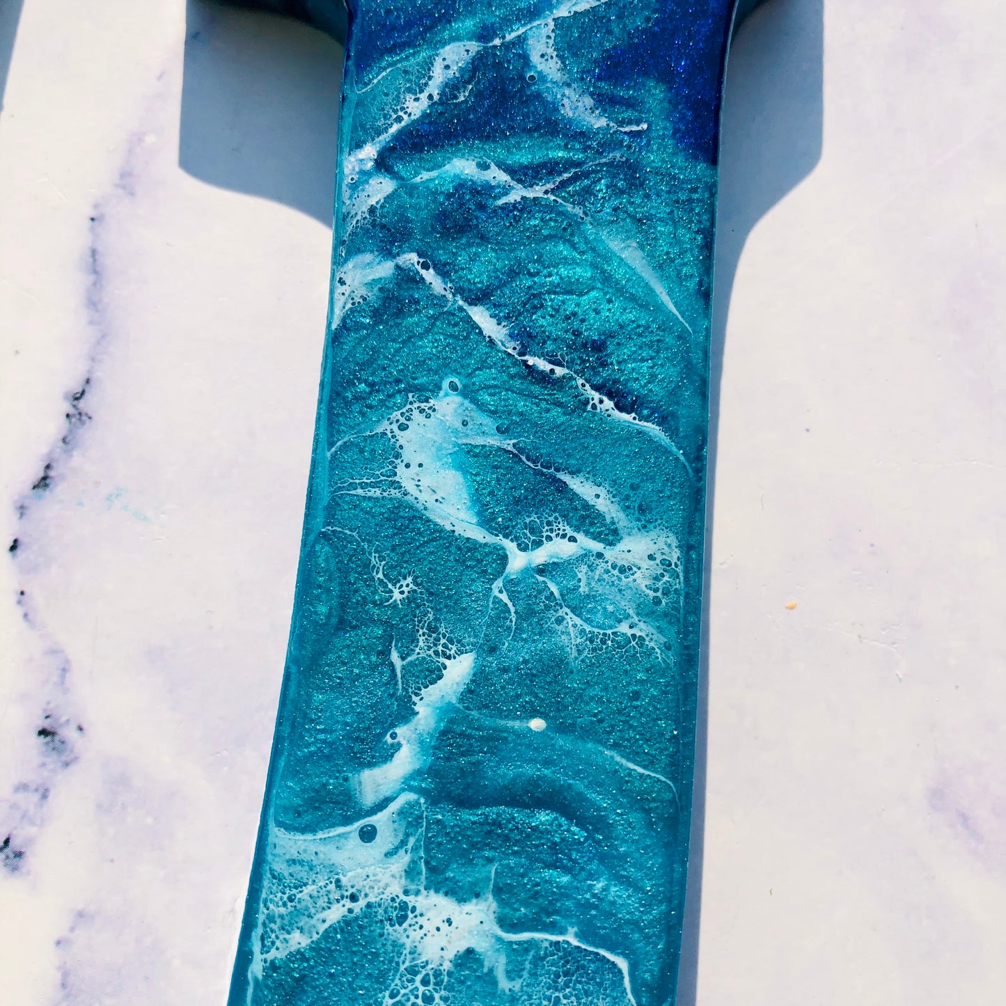 Custom Beach Wall Art | Resin Art | Nautical Decor for Beach House | Flip flop art | 3D Resin Art | flip flop sign | Personalized Gifts - Nikkisstuffnthings