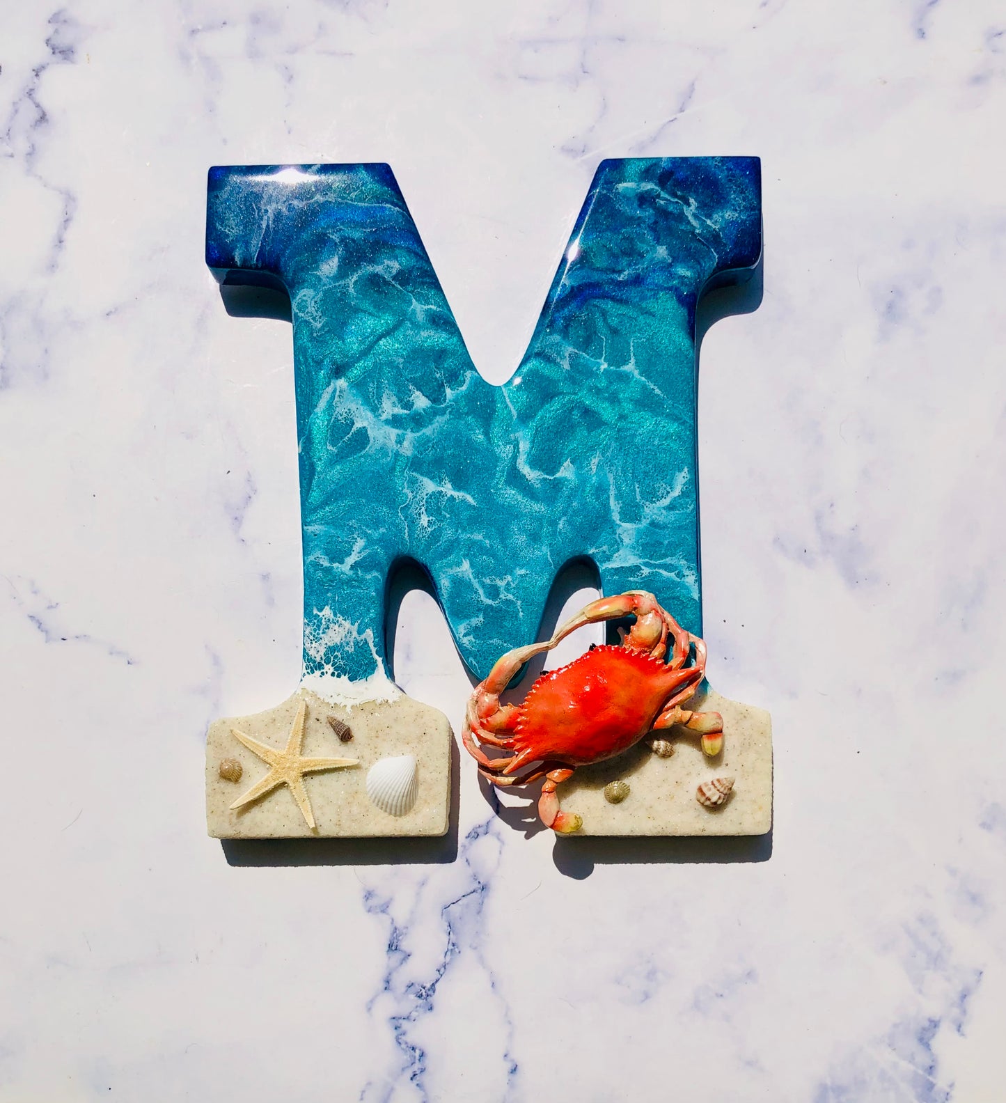 Personalized Crab Wall Decor | Crab Decor Coastal Decor | Wood Crab Wall Art | Nautical Decor Crab | Maryland Crab Art Crab Sign | Handmade - Nikkisstuffnthings